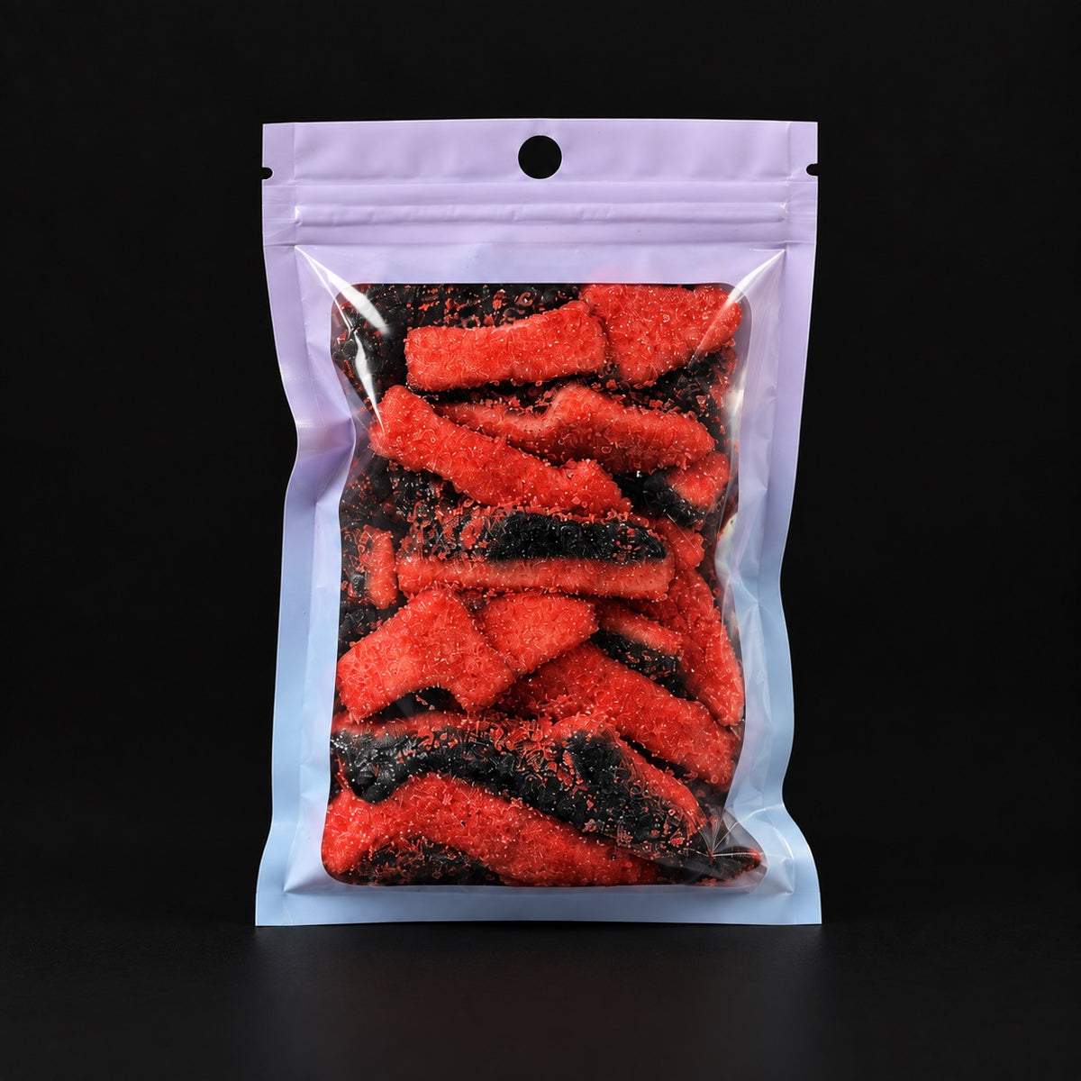 Chamoy Shark Bites gummies